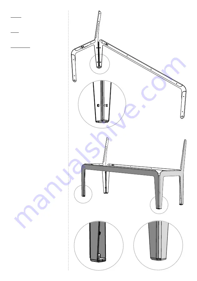 Weltevree Bended bench with backrest Скачать руководство пользователя страница 8