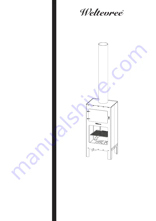 Weltevree Outdooroven Product Manual Download Page 1