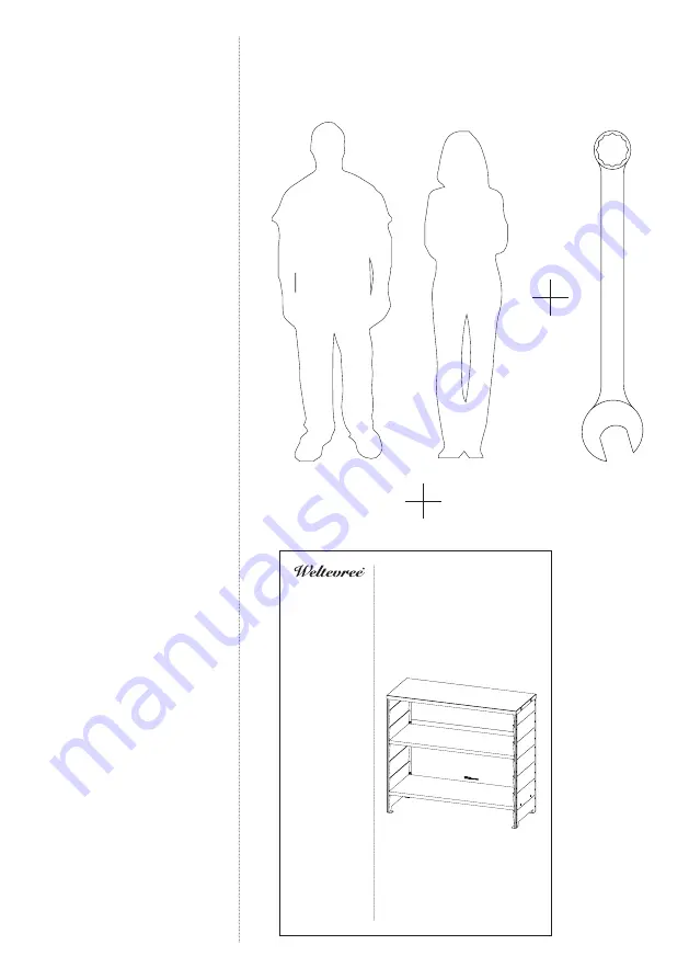 Weltevree Rabat Shelving low Product Manual Download Page 4