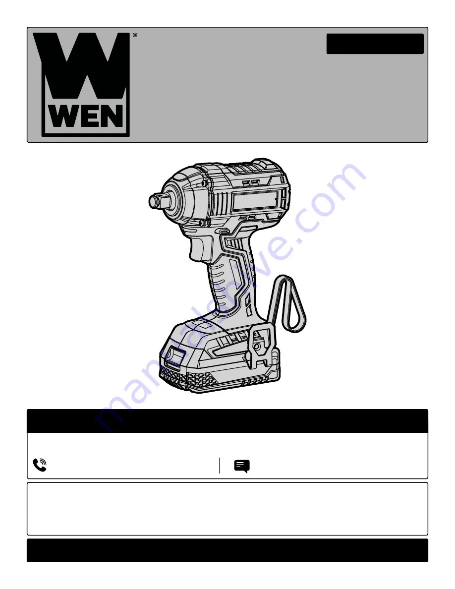 Wen 20107 Instruction Manual Download Page 1