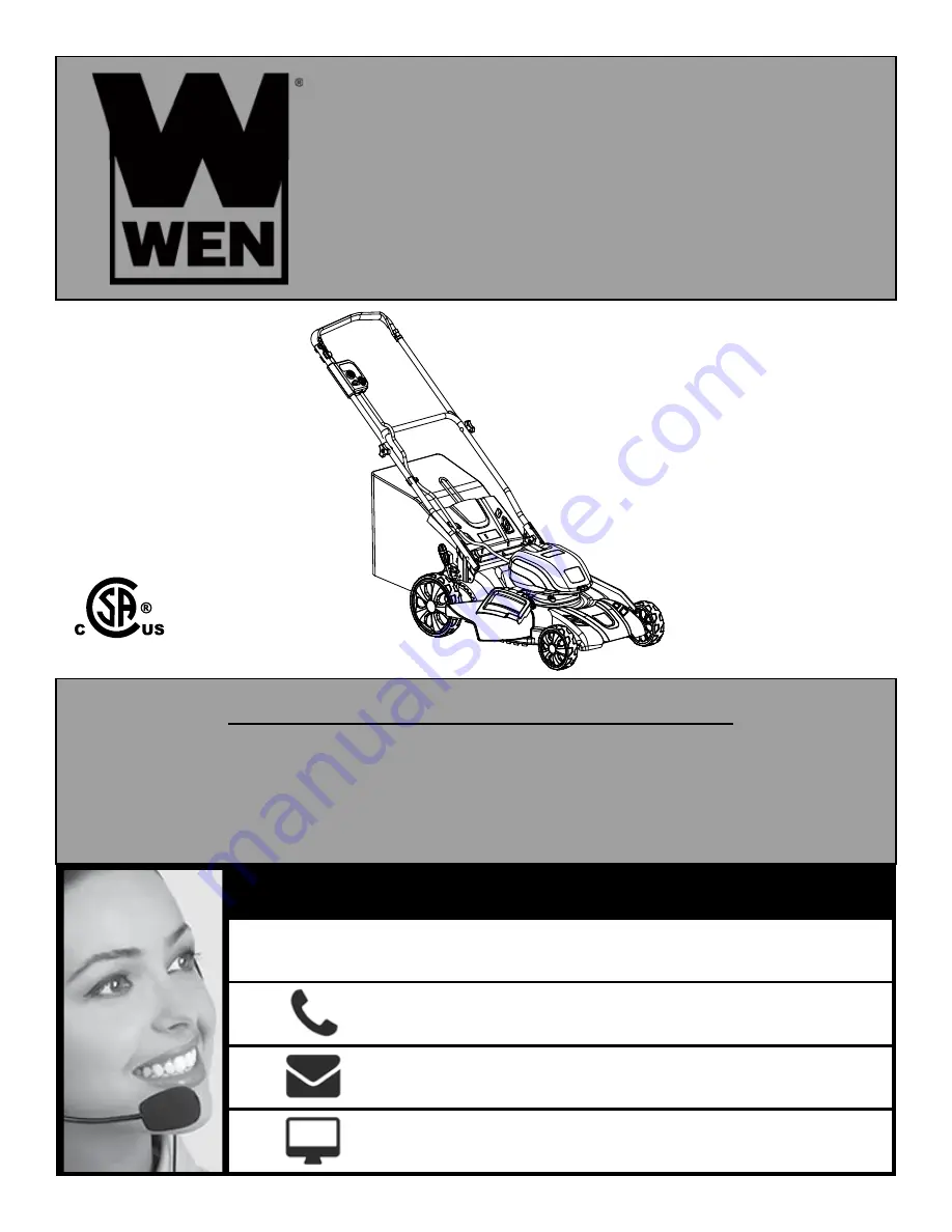 Wen 40441 Manual Download Page 1