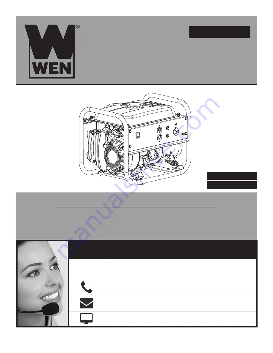 Wen 56155 Manual Download Page 1