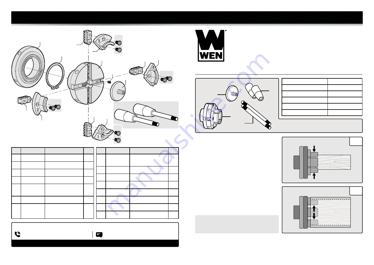 Wen LA4444 Instruction Manual Download Page 1