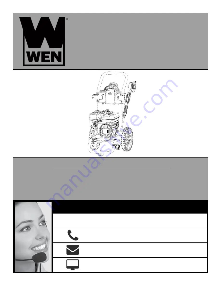 Wen PW31 Manual Download Page 1