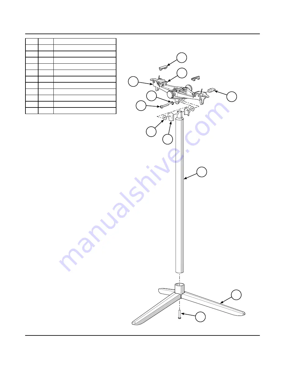 Wenger 040A149 Assembly Instructions Manual Download Page 3