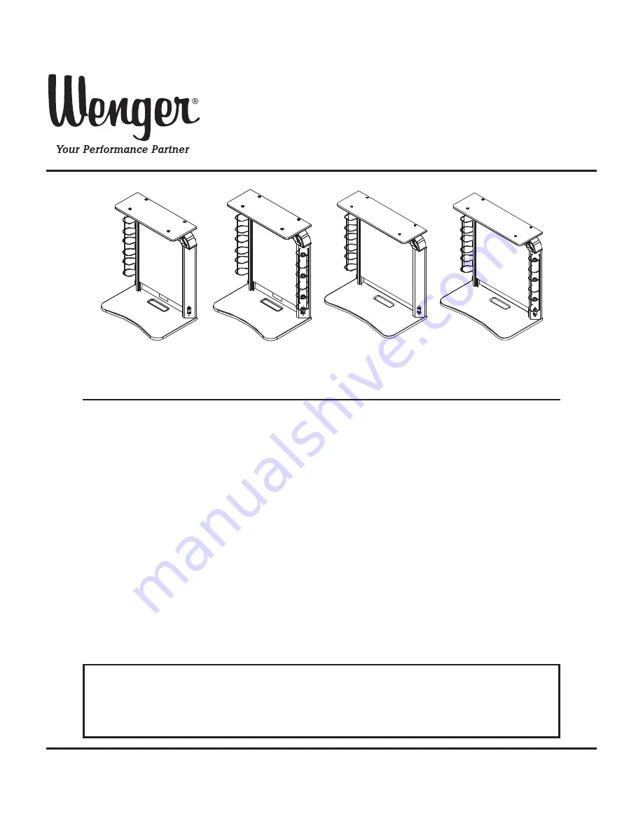 Wenger 187A001 Owner'S Manual Download Page 1