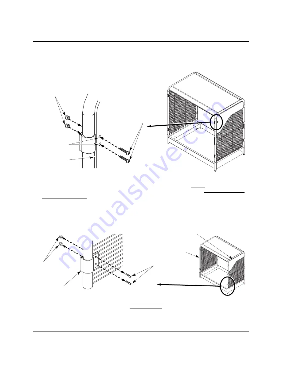 Wenger 32-inch Partial End Closure Owner'S Manual Download Page 8