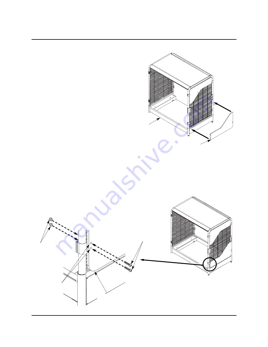 Wenger 32-inch Partial End Closure Owner'S Manual Download Page 9