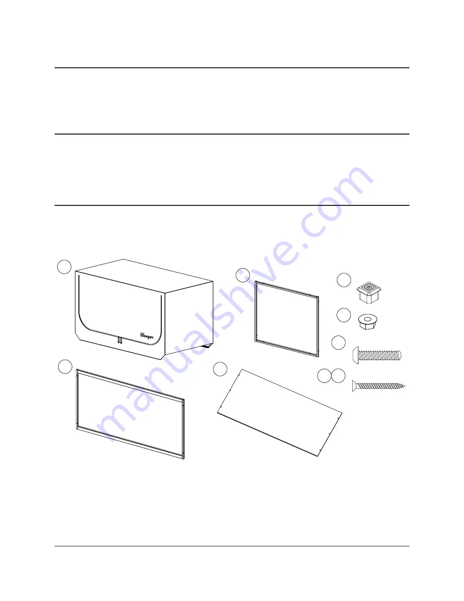 Wenger Attic Storage System Скачать руководство пользователя страница 4