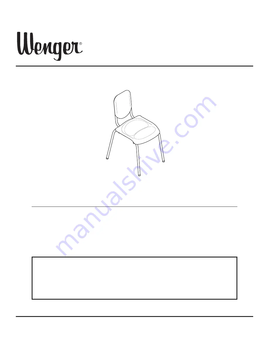 Wenger Nota Series Replacement Instructions Download Page 1