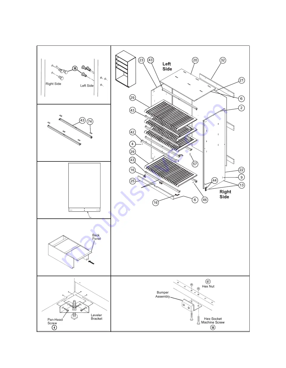 Wenger UltraStor 1 Assembly And Installation Instructions Manual Download Page 44