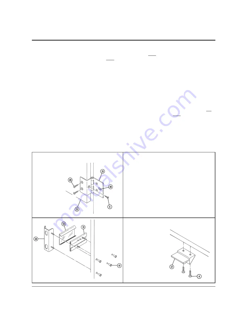 Wenger UltraStor 1 Assembly And Installation Instructions Manual Download Page 62