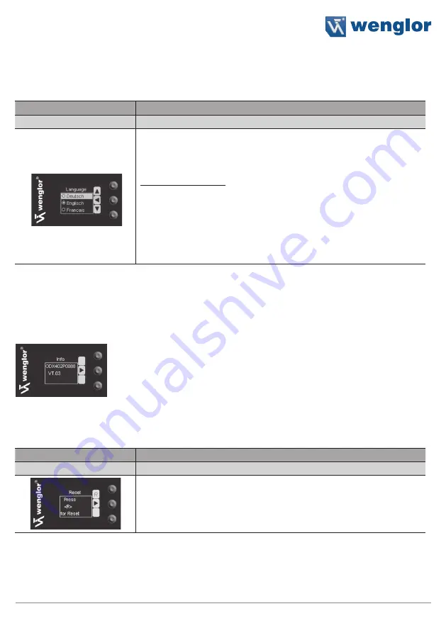 Wenglor ODX402P0088 Operating Instructions Manual Download Page 19