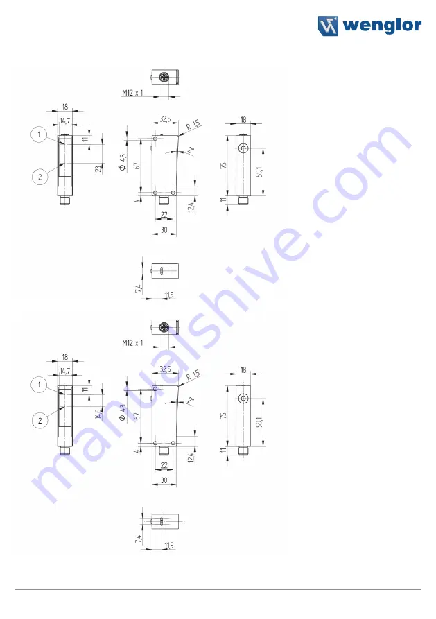 Wenglor P1NH Series Скачать руководство пользователя страница 11