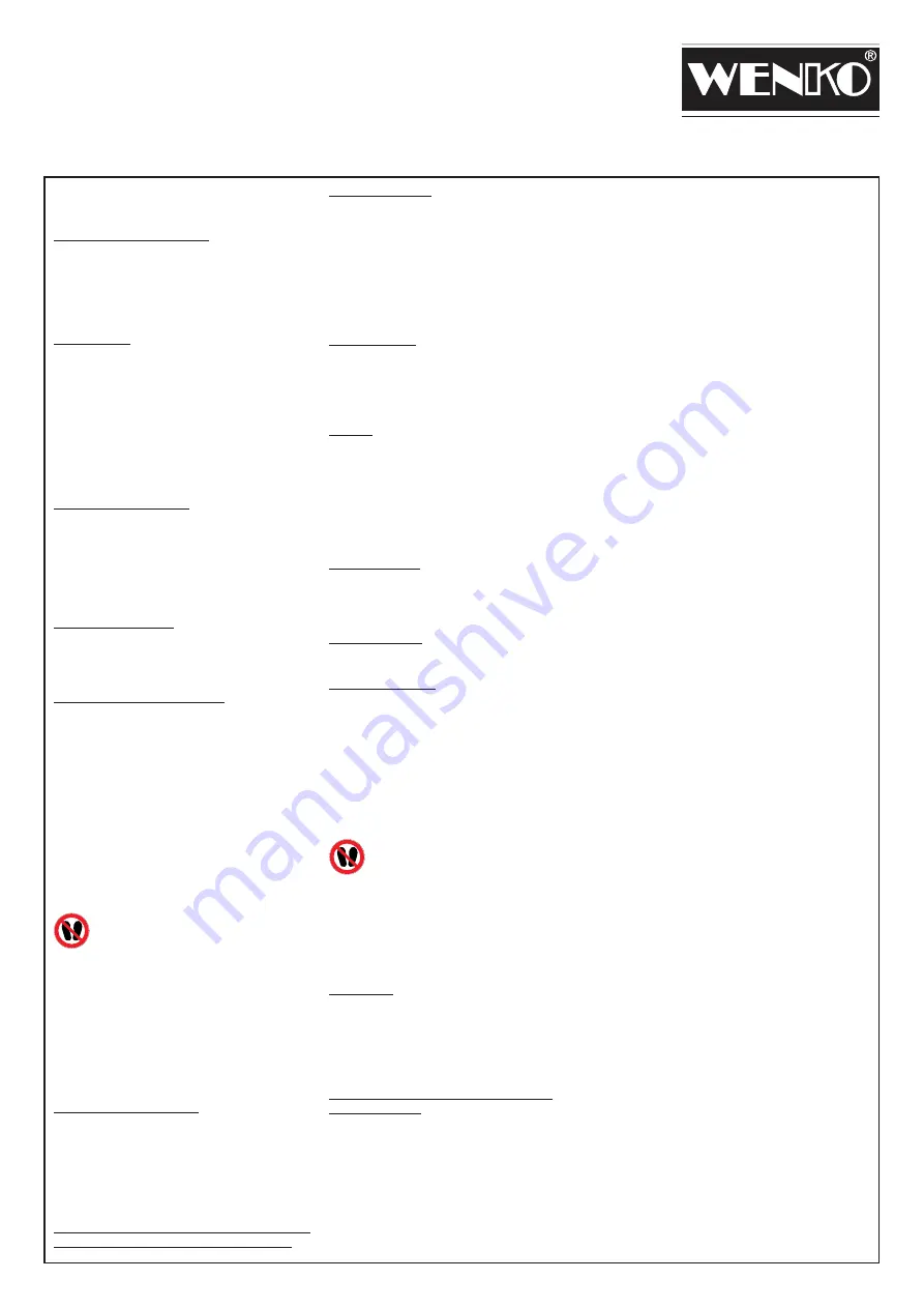 WENKO 1792921100 Assembly Instructions Manual Download Page 6