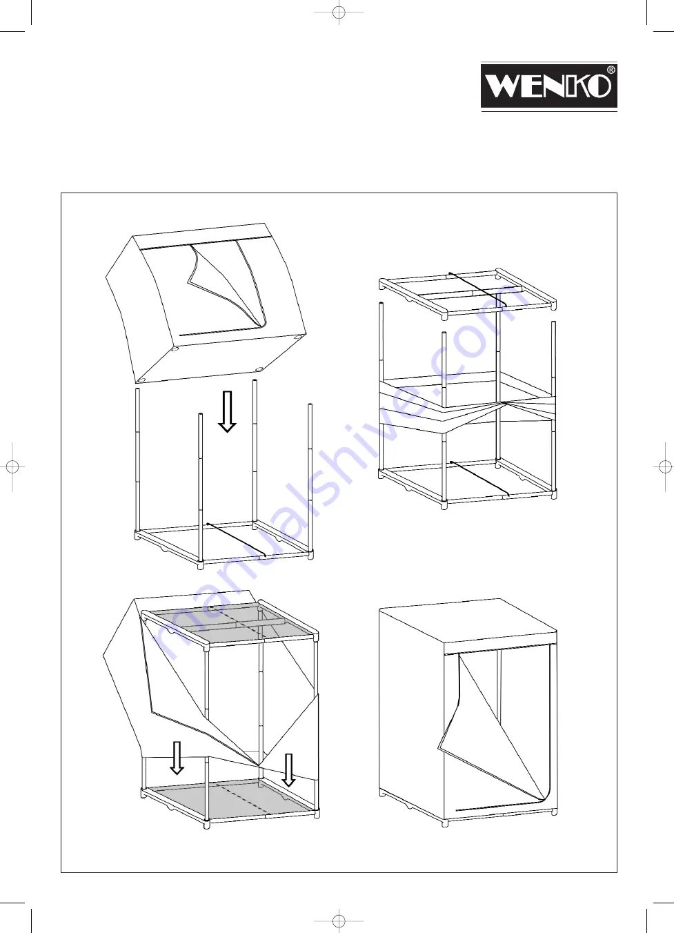 WENKO 603420300000 Assembly Instructions Download Page 2