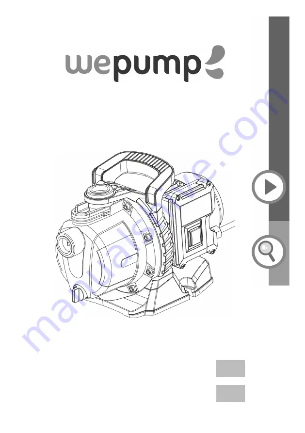 wepump 438802 Translation Of The Original Instructions Download Page 1