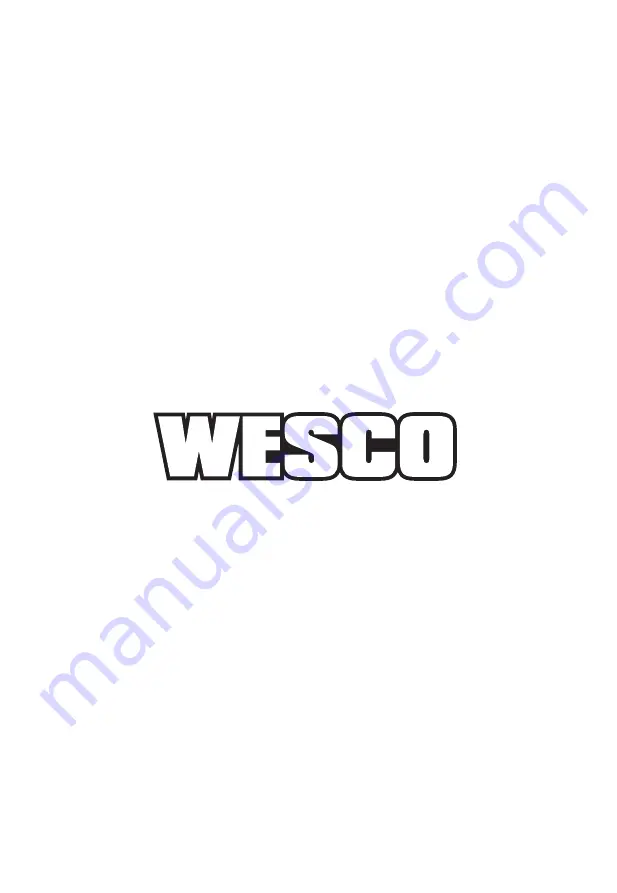 Wesco WS2302 Скачать руководство пользователя страница 32