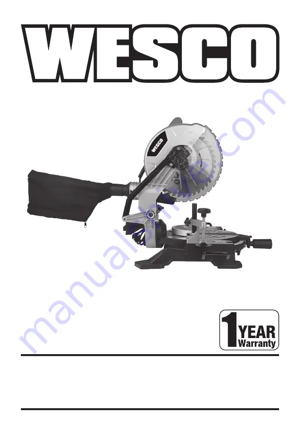 Wesco WS7170 Manual Download Page 1