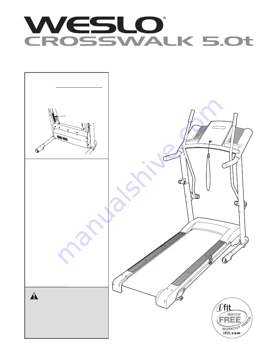 Weslo 831.24822.0 (Spanish) Manual Del Usuario Download Page 1