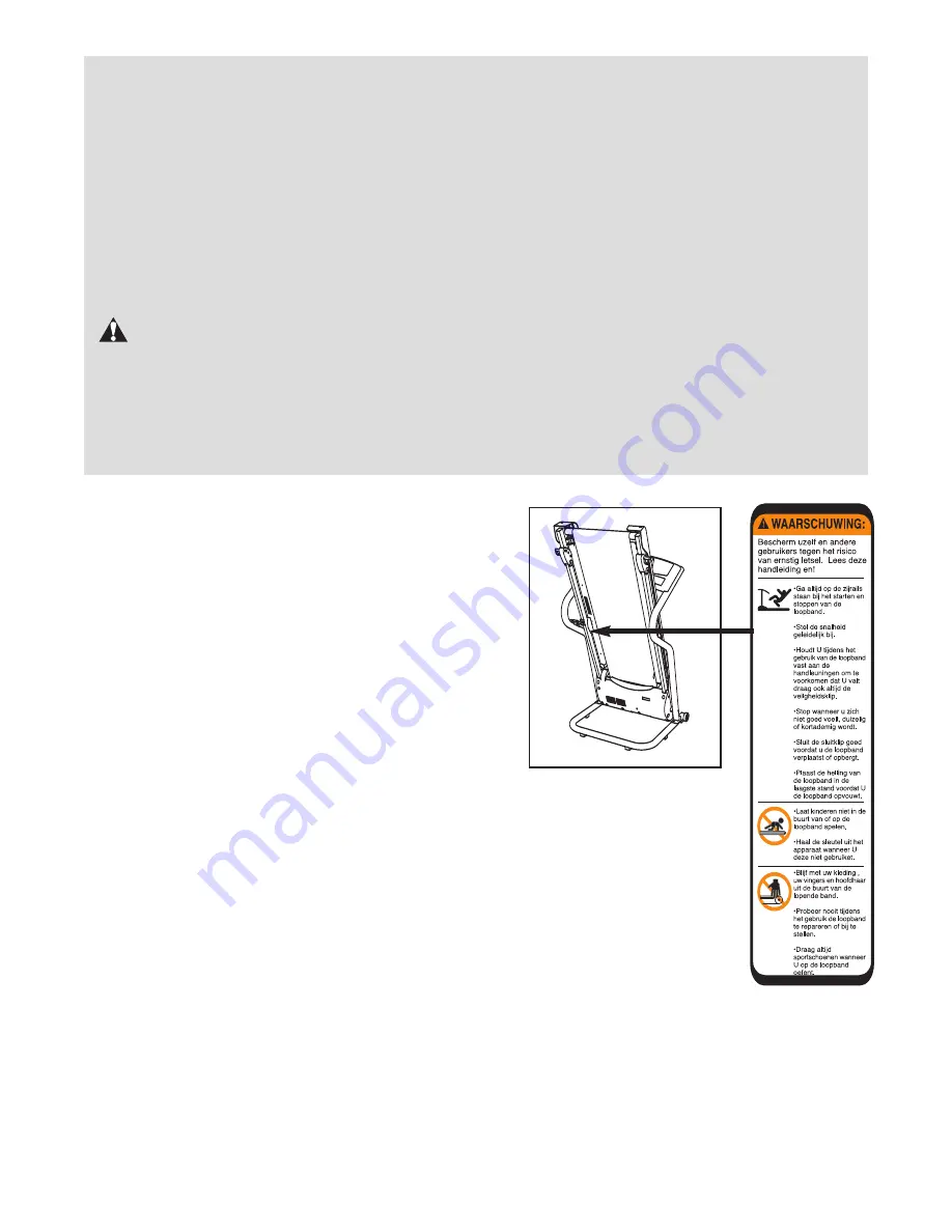 Weslo Cadence M5 Treadmill (Dutch) Gebruiksaanwijzing Download Page 4