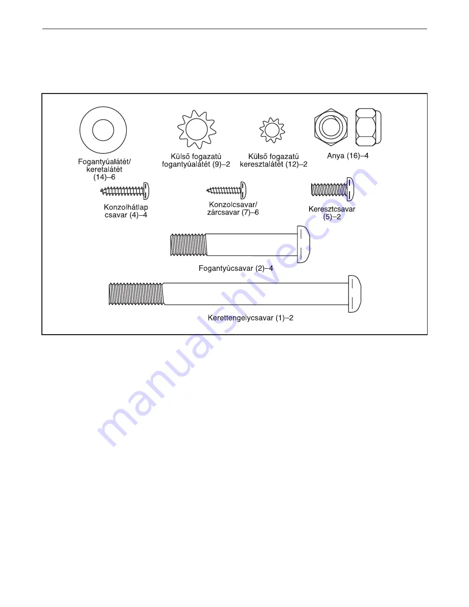 Weslo Cadence M6 Elliptical (Hungarian) Felhasználói Kézikönyv Download Page 20