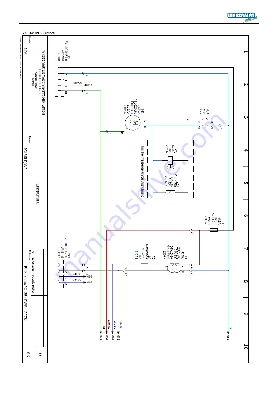 Wessamat Cube-Line IC 130 EL User Manual Download Page 51