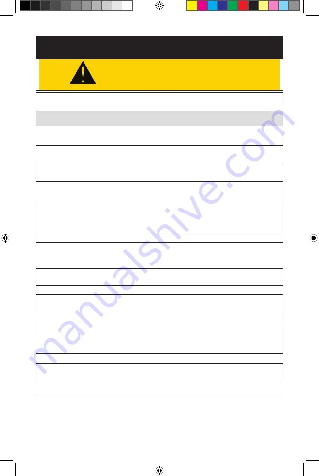 West Bend ESFP300 Instruction Manual Download Page 12