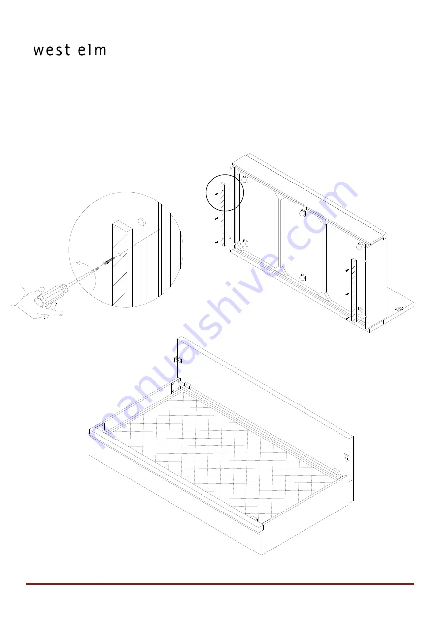 West Elm Emery 898614 Manual Download Page 3