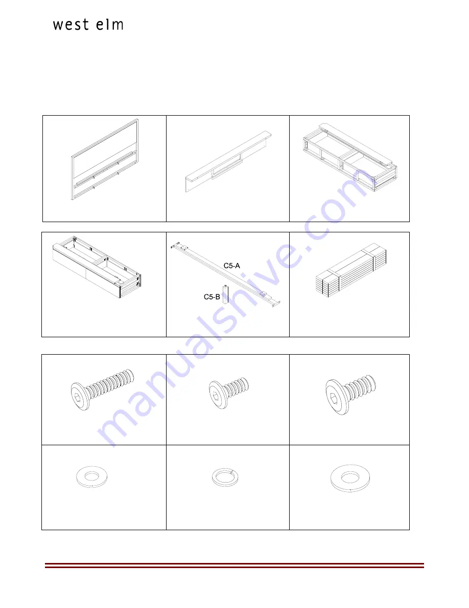 West Elm LOGAN Assembly Instructions Manual Download Page 2