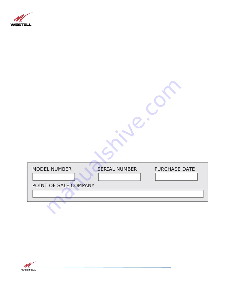 Westell Technologies PS71090-P8 Скачать руководство пользователя страница 11