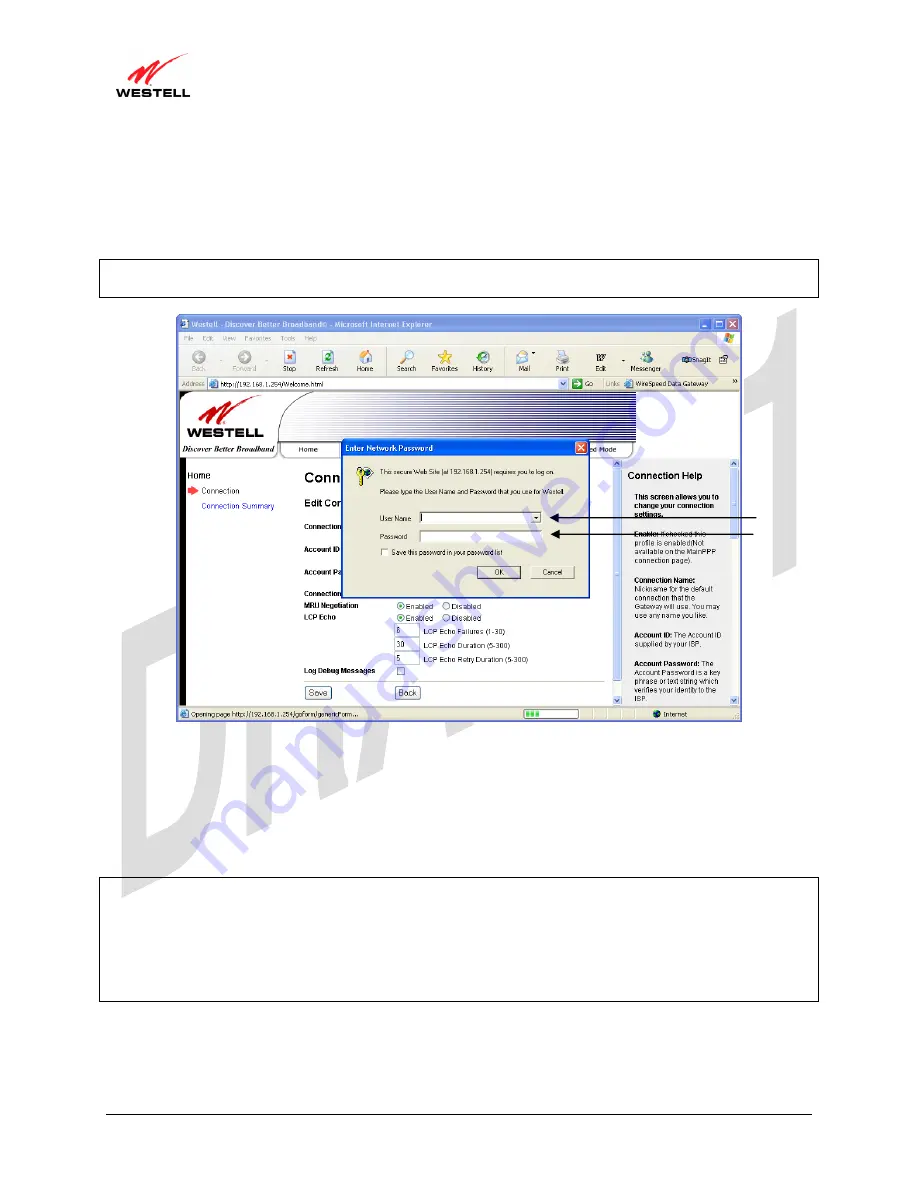 Westell 826010 Скачать руководство пользователя страница 22