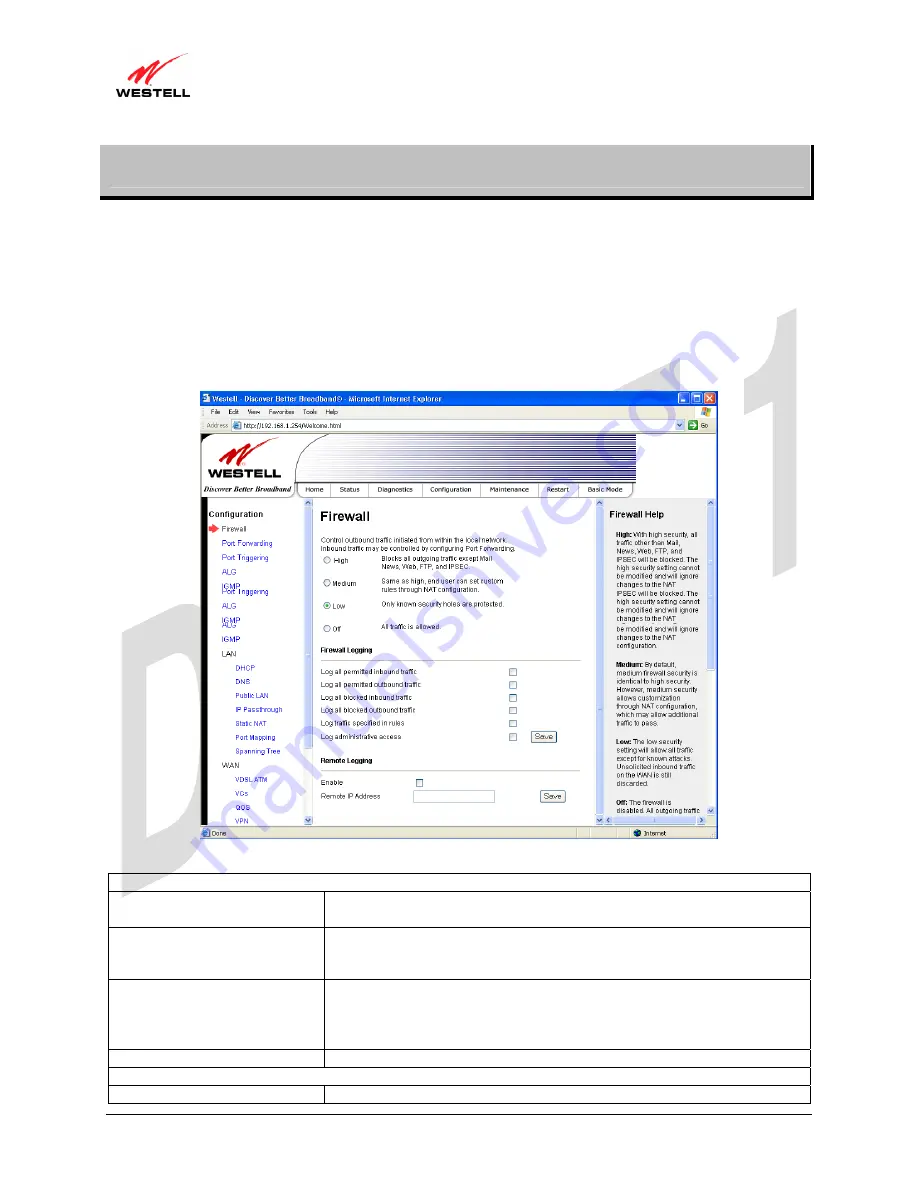 Westell 826010 User Manual Download Page 38