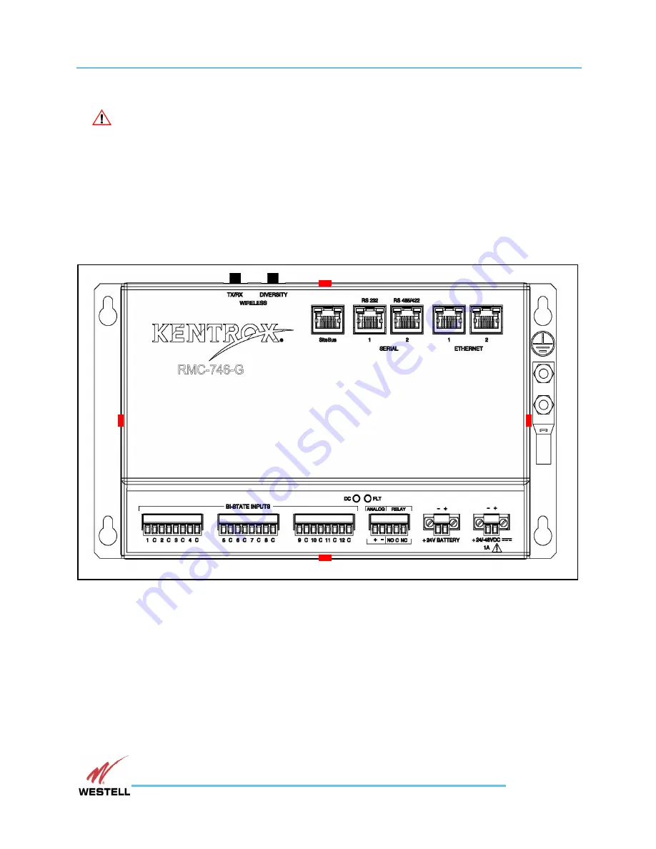 Westell RMC-7XX-G Installation Manual Download Page 10