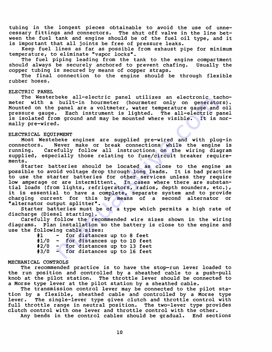 Westerbeke 10TWO Technical Manual Download Page 12