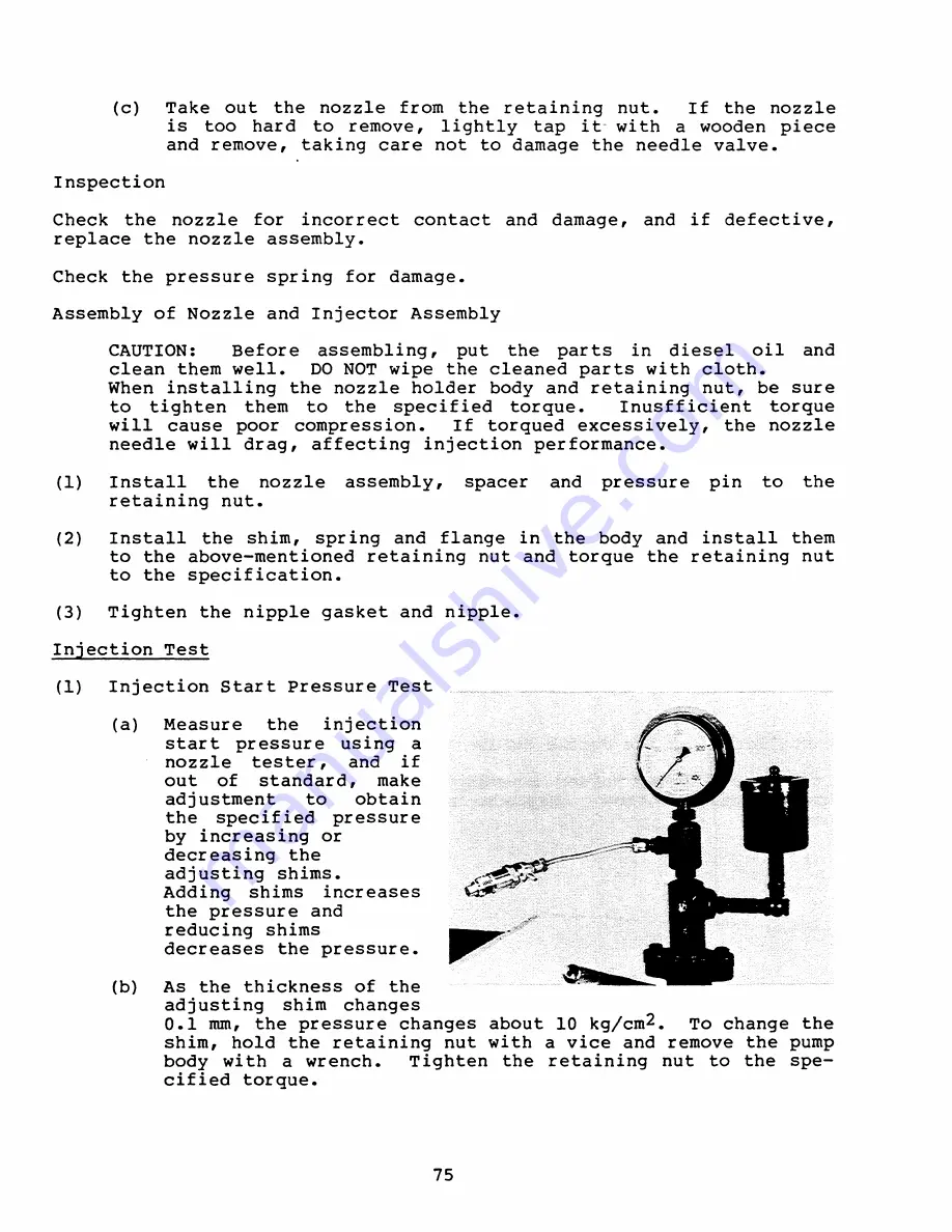 Westerbeke 10TWO Technical Manual Download Page 78