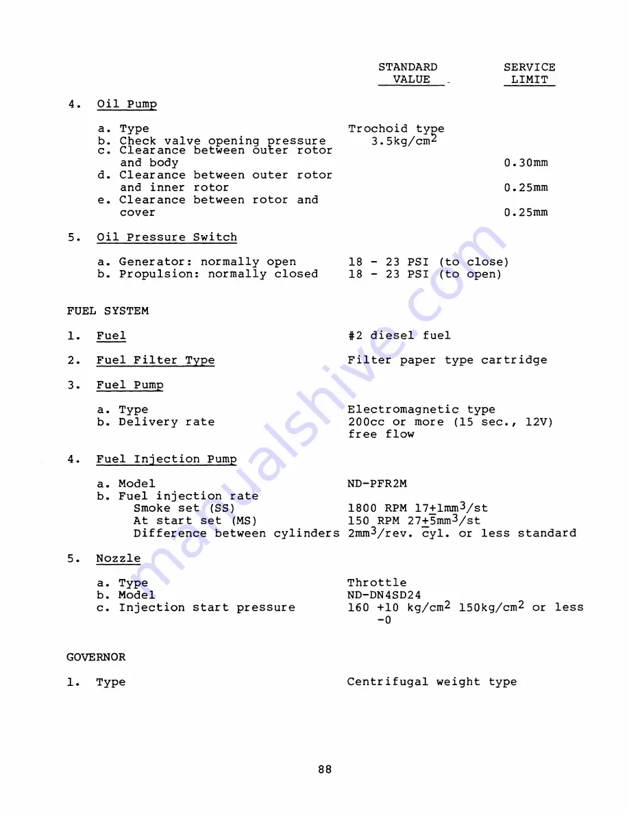 Westerbeke 10TWO Technical Manual Download Page 91