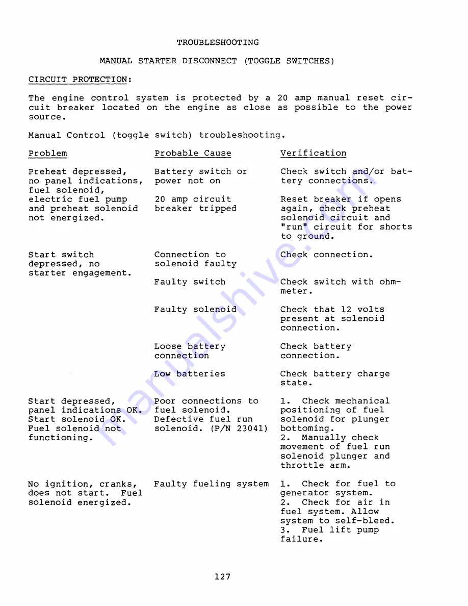 Westerbeke 10TWO Technical Manual Download Page 130