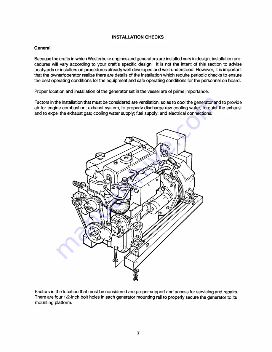 Westerbeke 12.0BTD50-HERTz Operator'S Manual Download Page 12