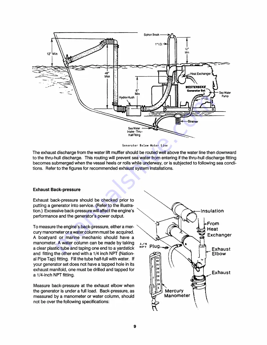 Westerbeke 12.0BTD50-HERTz Operator'S Manual Download Page 14