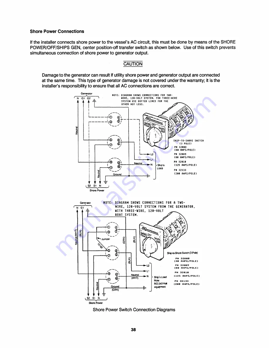 Westerbeke 12.0BTD50-HERTz Operator'S Manual Download Page 43