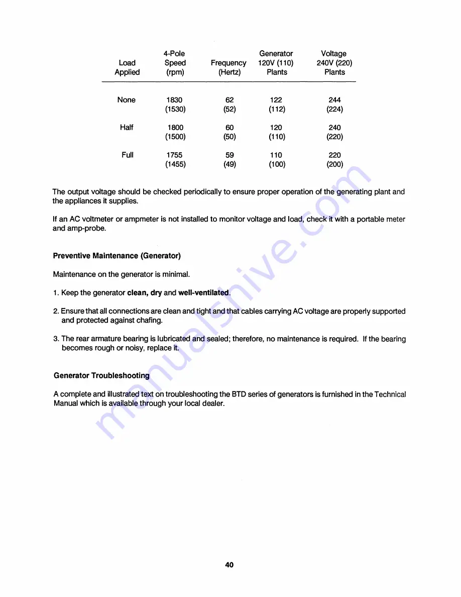 Westerbeke 12.0BTD50-HERTz Operator'S Manual Download Page 45