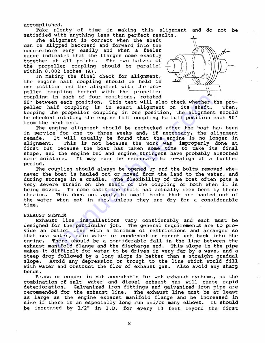 Westerbeke 16.0 WTA - 50 Hz Technical Manual Download Page 11