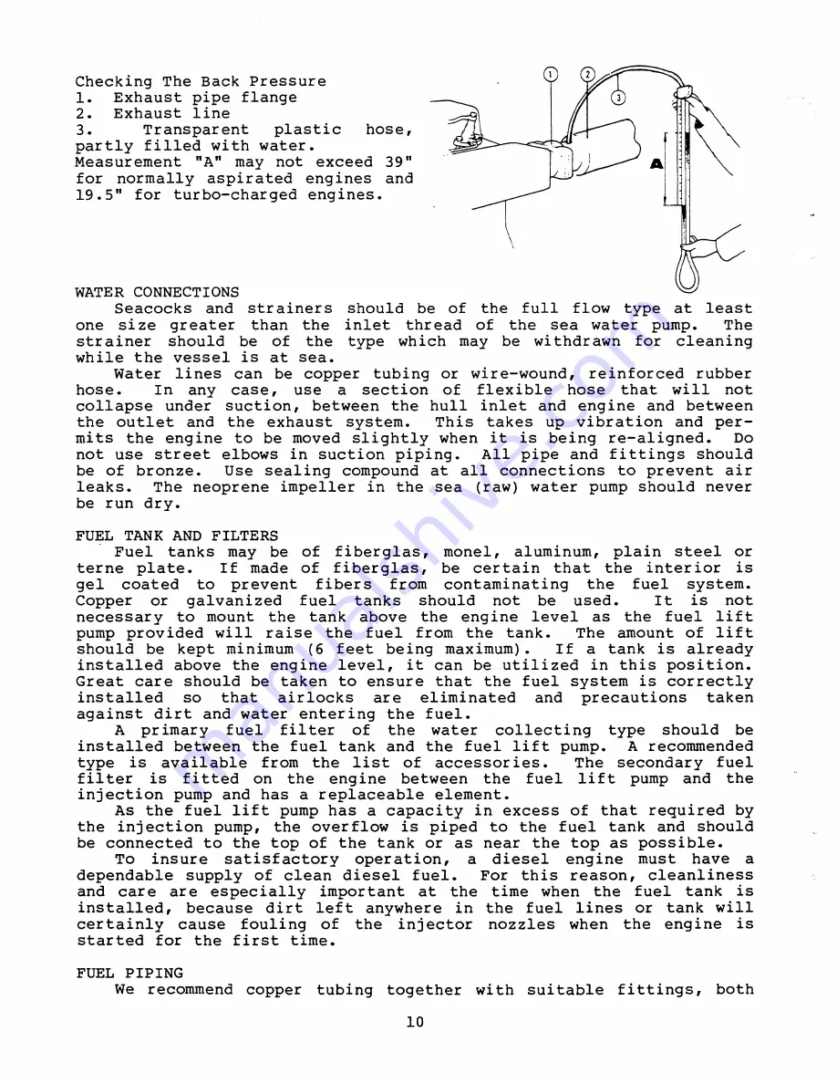 Westerbeke 16.0 WTA - 50 Hz Technical Manual Download Page 13