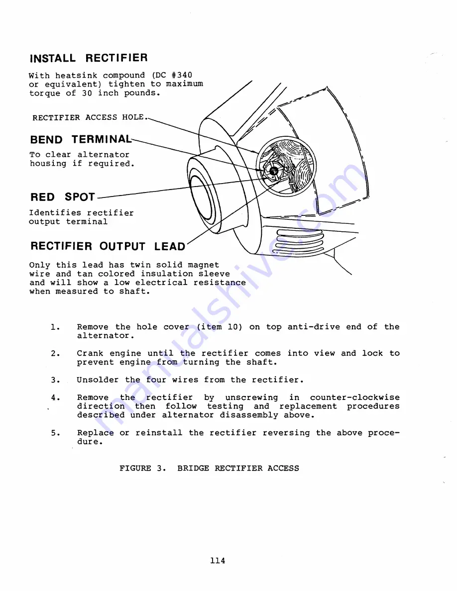 Westerbeke 16.0 WTA - 50 Hz Technical Manual Download Page 117