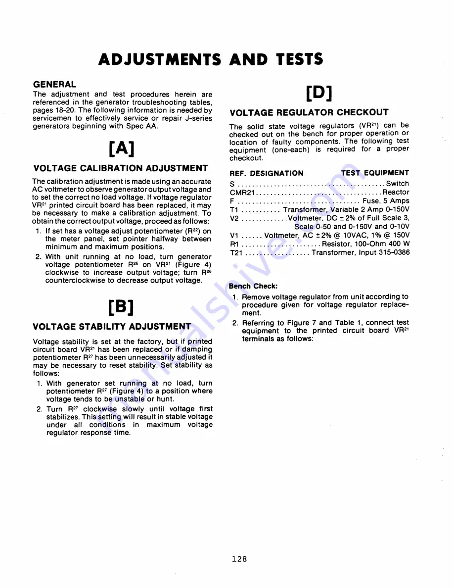 Westerbeke 16.0 WTA - 50 Hz Technical Manual Download Page 131