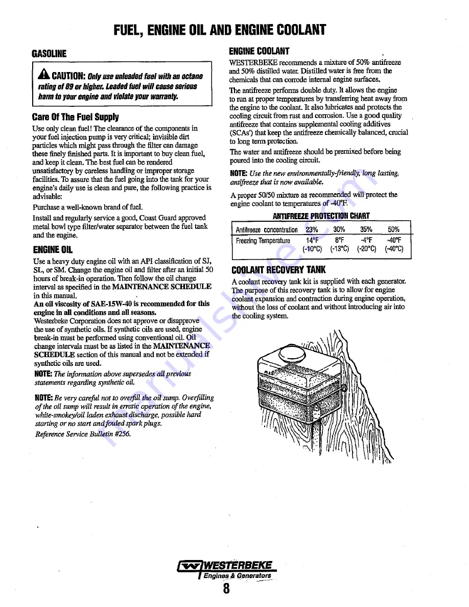 Westerbeke 3.0KW BCG Operator'S Manual Download Page 15