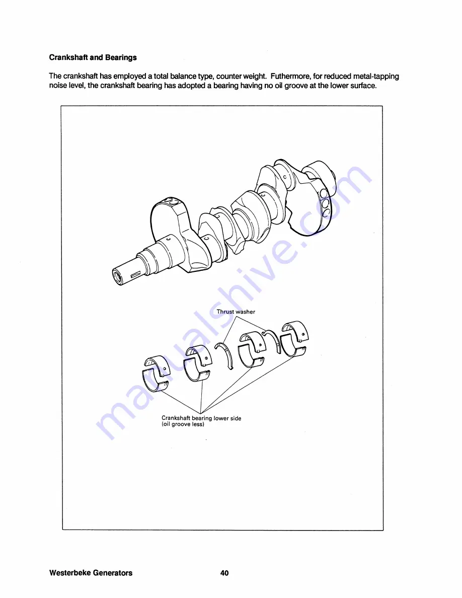 Westerbeke 3.5 KW BCG 50Hz Скачать руководство пользователя страница 44