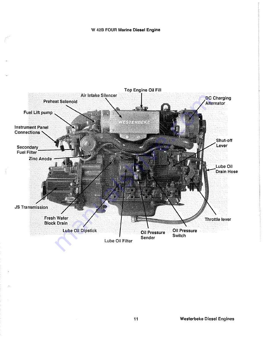 Westerbeke 35B THREE Operator'S Manual Download Page 13