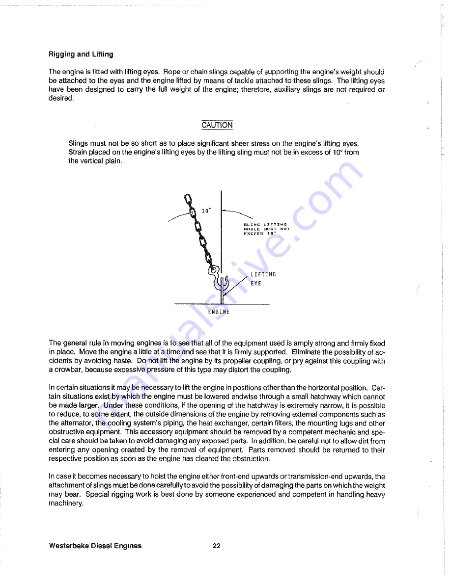 Westerbeke 35B THREE Operator'S Manual Download Page 24